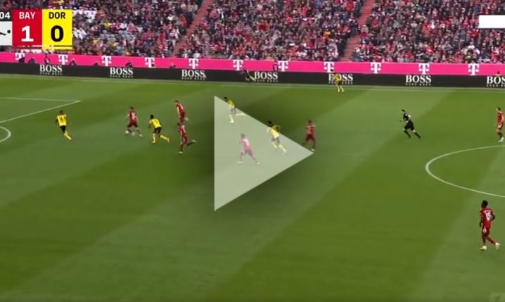 Lewandowski ŁADUJE GOLA na 2-0 z BVB! [VIDEO]